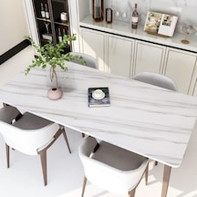 Mermer Desenli Kaplama Kağıdı 5 Metre Çok Renkli