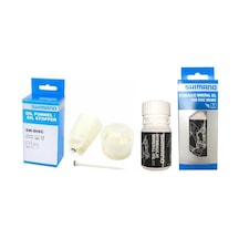 Shimano  Hidrolik Mineral Yağ Seti Hunili 100ml Beyaz