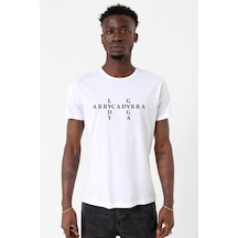 Lady Gaga Abracadabra Beyaz Erkek Bisikletyaka Tshirt Çok Renkli