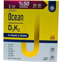 Ocean D3 K2 20 Ml Damla 2.'si %50 İndirimli