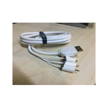 Platoon Ekstra Kaliteli 2 Metre Xbox 360 X Box Rca Kablo 3 Rca Lale