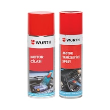 Motor Temizleyici Sprey 500 Ml + Koruma Cilası 400 Ml