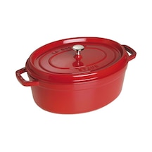 Staub La Cocotte Oval Tencere 27 Cm Kırmızı