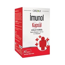 Orzax Imunol 40 Kapsül