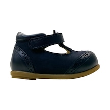 Tuğba Ortopedi 640 Bebek Deri Korseli İlk Adım Aya Lacivert