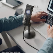 Fifine K670b Usb Siyah Yayinci - Podcast Mikrofonu