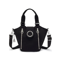 Kıplıng Recicely S Küçük Boy Omuz Çantası Siyah Black Spıce Siyah