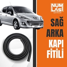 Peugeot 207 Sağ Arka Kapı Fitili-a Kalite-numlas-nm3670