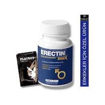 Er.ec.tin Max Natural Male Enhancement Erkeklere Çok Özel 30 Lu Playboy Kaydırıcıjel Hediye
