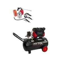Mytol MY0501 1.5 Hp Sessiz Yüksek Hızlı Kompresör + 5 Parça Setli 50 L