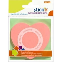 Stıckn Kalp Şekilli 70x70 MM Açık Pembe 50 Yaprak Not Kağıdı 4-21