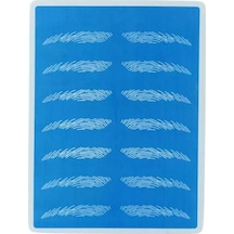 Kaş Çizimli Lateksi 10 Lu Set Beyaz