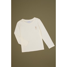 U.s. Polo Assn. Kız Çocuk Tişört Basic 50317923-vr256 İnci