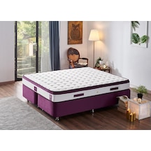 Nironyatak Niron Violet 160X200 Çift Kişilik Gizli Pedli Yatak Full Ortopedi