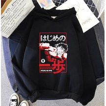 Anime Hajime No İppo Kapşonlu Sweatshirt