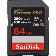 Sandısk 64gb Extreme Pro Sdsdxep-064g-gn4ın Sdxc Hafıza Kartı