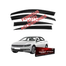 Volkswagen Passat B8 / B8.5 Ferrous Cam Rüzgarlığı 4lü 2015 Ve Üstü