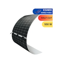 550w Esnek Güneş Paneli Marin/Karavan/Trapez Çatı/Branda Üstü Kolay Montaja Uygun Solar Panel Ht72-18x Nlm
