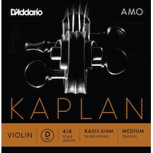 Daddarıo Ka313 Keman Tek Tel, Kaplan Amo, Scale Length 4/4, D- Re