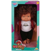 Mey İthalat Kıvırcık Saçlı Curly Bebek 35 Cm