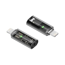 Lightning To Aux Kulaklık Çevirici Müzik Dinleme Mini Otg Dönüştürücü Otgal