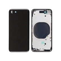 Kılıf Apple iPhone Uyumlu 8 Boş Kasa Kapak 8g Siyah
