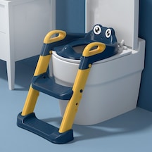 Sones Ev Çocuk Tuvalet Oturağı Merdiven Bebek Katlanır Raf Minder Kılıfı, Model: Sert Ped