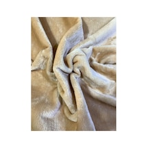 Zp-lutur- Tüy Dökmez 500 Gr Ithal Krem Renk Peluş Kumaş 100x150 Cm Ev Tekstil, Tekstil Krem Krem