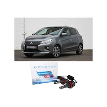 Mitsubishi Space Star Uzun + Kısa Far Ampulü H4 Ultimate Yeni Seri Beyaz 2013-2023