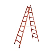 Step 8 Basamaklı Çift Çıkışlı Ahşap Merdiven Yükseklik 2.60 M Step 8 Basamaklı Çift Çıkışlı Ahşap Merdiven Yükseklik 2.60 M
