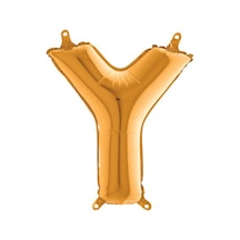 Gold Folyo Balon Y Harfi 40 CM