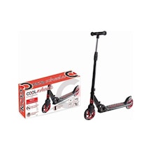 Katlamalı 2 Tekerlekli Dev Teker Scooter +8 Yaş 100kg Taşıma Kapasitesi Kırmızı