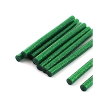 Mühür Mumu Simli Çubuk Sıcak Tutkal 7Mm X 10Cm 12 Li Yeşil Renk (551795272)