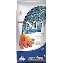 N&d Ocean Düşük Tahıllı Somon Balıklı Ve Portakallı Kısırlaştırılmış Yetişkin Kedi Maması 10 Kg