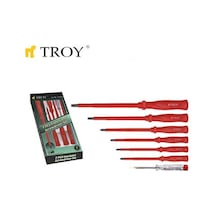 Troy 22300 İzoleli Tornavida Seti 7 Parça