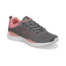 Lumberjack Kadın Gri Pembe Sneaker Memory Taban Yürüyüş Spor Ayakkabısı Gri