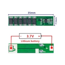 Alkatronik-Bms 1S 15A Koruma Kartı 3.7V Lityum 18650 Pil Batarya Lipo Li-İon