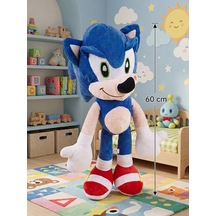 Peluş Sonic 60 Cm Koyu Mavi
