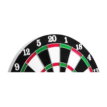 Mey İthalat 12 İnç Dart Tahtası 4 Adet Metal Uçlu Dart Oku Kolay Montajlı