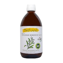 BioFood Damıtma Organik Biberiye Suyu 500 ML