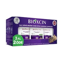 Bioxcin Saç Dökülmesine Karşı Siyah Sarımsaklı Şampuan 3 x 300 ML