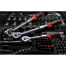 Lokma Takımı 156 Parça S-ultra 1/4''-3/8''-1/2'' Uzatmalı Cırcır