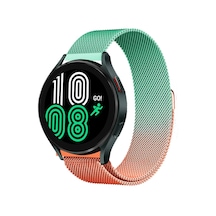 Flzdgnkr Newface Watch 22mm Metal Mıknatıslı Kordon - Turuncu-yeşil