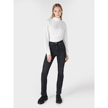 Colins 797 Adel Flare Fit Genişleyen Paça Siyah Kadın Jean Pantolon Cl1065375 Denim