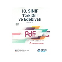 Eğitim Vadisi 10. Sınıf Türk Dili Ve Edebiyatı Güncel Pdf Planlı Ders Föyü