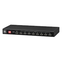 Hadron Hdx1433 Hdmı Splitter 8k 1 In 8 Out Siyah