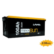 Mexxsun 25.6 Volt-100ah Lifepo4 Lityum Akü