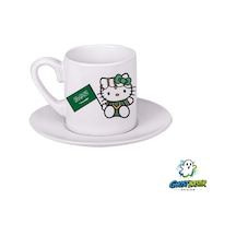Saudi Hello Türk Kahvesi Fincanı 0167 Beyaz