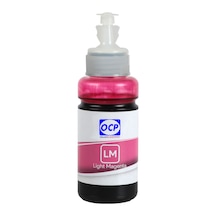 OCP Epson L800 L805 L850 L1800 Uyumlu Mürekkep 70ml LM Light Magenta Açık Macenta Dye