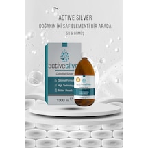 Activesilver 150 Ppm Kolloidal Gümüş Suyu 1 L